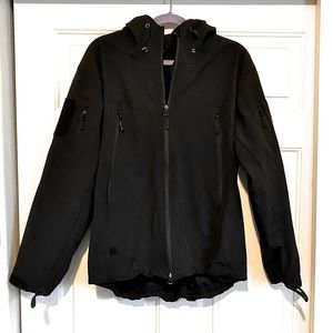 Black Weatherproof Mens Jacket